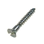 W screw St steel Csk 4 X 30 Slot