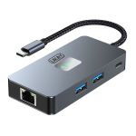 High Quality 6-IN-1 HDMI USB RJ45 PD Charge Docking Station Adapter