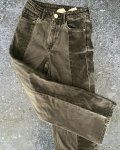 H&m Black Faded High Waisted Adjustable Jeans 7 8Y
