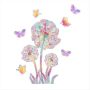 Wall Sticker Pvc Electrostatic Glass Sticker For Window - Dandelion