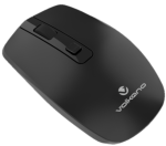 Volkano Black Rechargeable Wireless Mouse - Granite Series