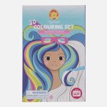 Rainbow Dreams - 3D Colouring Set