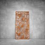 Laser Cut Screen - Design 089 - 2000 X 1000 X 20 Rust Coat Outdoor