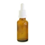 30ML Amber Glass Aromatherapy Bottle With Pipette - White 18 78