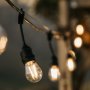 10m Festoon Drop String Lights | 10 Vintage Bulbs