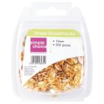 Simple Cho 300PC Brass Thumbtacks