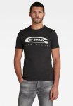 G-star Raw Graphic 4 Slim R T Ss - Black