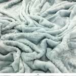 1.5KG Soft & Warm Supersoft Mink Embossed Blanket Double Assorted Colours - 4