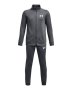 Boys' Ua Knit Track Suit - Pitch Gray / Ysm
