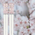 1SET Japanese Amber Cherry Blossom Chopsticks Creative Network Red Meal Chopsticks Non-slip High Temperature Resistance Househol