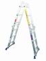 Aluminium Ladder Multipurpose 3.5M 150KG Max Working Load Mundo