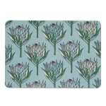 King Protea Melamine Placemat Blue