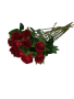 Artificial Roses 10 Piece Closed Bud Red