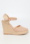 HOOKED3 Espadrille Wedge Heel - Rose Gold