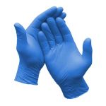 Blue Nitrile Powder Free Disposable Gloves - 1000 Gloves - Small