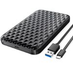 Orico Type-c 2.5 Inch Hard Drive Enclosure Type-c Max Capacity 4TB Sata III Type A To Type C Sliding Cover |