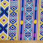 Printed Minimatt Ndebele Purple 077