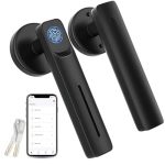 Fingerprint Door Lock With Smart App Fingerprint Door Knob Biometric Door Knob Keyless Entry Door Lock With Tuya For Home bedroo