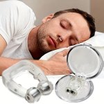 Snoring Solution Magnetic Nose Clip Snore Stopper Silicone Nose Device Comfortable & Devices For Peaceful Night