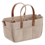 Baby Diaper Caddy Organizer Portable Nursery Storage Bin-khaki