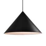 Pinnacle Metal Pendant Light - Available In 3 Sizes - White Small