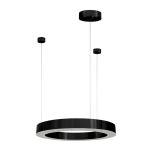 Halo Metal Pendant Light Black Gold - Large Gold
