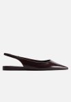 Pointed Slingbacks - Red