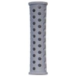 Diane Plastic Mesh Rollers With Pins 16MM Grey 10 PACK