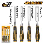 Ingco Chisel Wood Set 4PCE - Mica Online