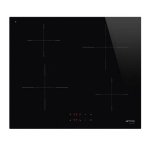 Smeg 60CM Black Glass Induction Hob SI2641D