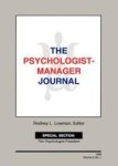 The Psychologist-manager Journal - Volume 3 Number 1 Paperback