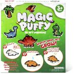 Richgv Magic Aqua Puffs 3D Art Kit Dinosaur Mess-free Paint By Number Craft For Kids Diy Color & Inflate Activity Travel & Creat