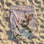 Swimming/bath Towel Bunny Tulip Floral