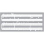 Stencil Music Notes