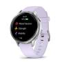 Garmin Venu 4 41MM Premium Gps Smartwatch - Silver/light Blue-purple