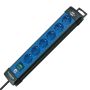 Brennenstuhl Premium-line Extension Socket 6-WAY Eu 3M Blue 1951360100