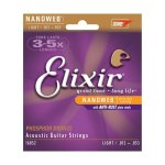 Elixir Nanoweb Phosphor Bronze Light Acoustic Guitar Strings .012 - .053