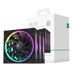 Deepcool FL12 3-IN-1 Argb 120MM Fan 3 Pack – Black – Syntech R-FL12SE-BKAPN3-G