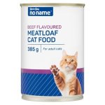 No Name Beef Flavoured Meatloaf Adult Cat Food 385G