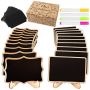Chalkboard Signs 20 Pack Framed Small Chalkboard Labels With Stand