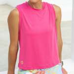 Casual Comfort Tank Top Hot Pink - XL Pink