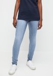 Sissy Boy Mila-rose: Mid -waist Skinny With Back Pocket Embroidery - Light Vint