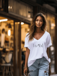 Oversized Tee - White - Xlarge
