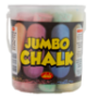 Assorted Jumbo Chalk 12 Pack