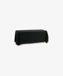 Rectangle Tablecloth Black 2.3M X 3.3M