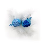 CAT Afp Toy Modern Feather Balls With Sound Chip - Blue