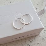 Liz 925 Sterling Silver Thick Round Hoop Earrings Size 16MM