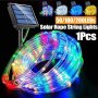 Light Up Your Garden With 22M/12M/7M Solar LED String Lights - Tube Rope Garland For All Occasions