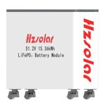 Hz Solar 51.2V 15.36KWH 300AH Lithium Ion Battery