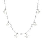 Melodie Necklace With Stars And Cubic Zirconia